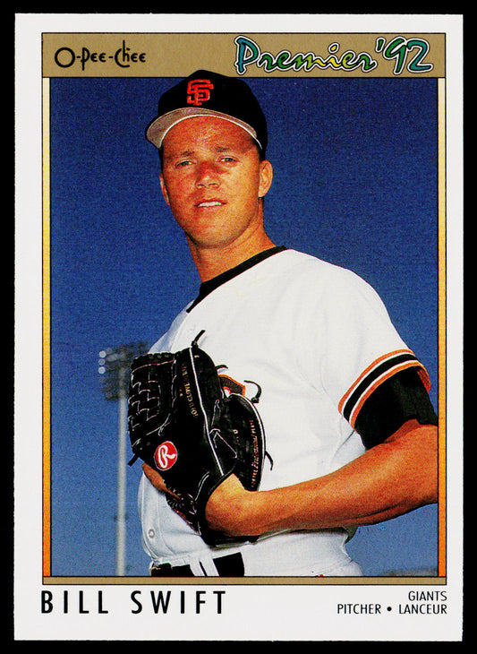 Bill Swift 1992 O-Pee-Chee Premier #133 San Francisco Giants