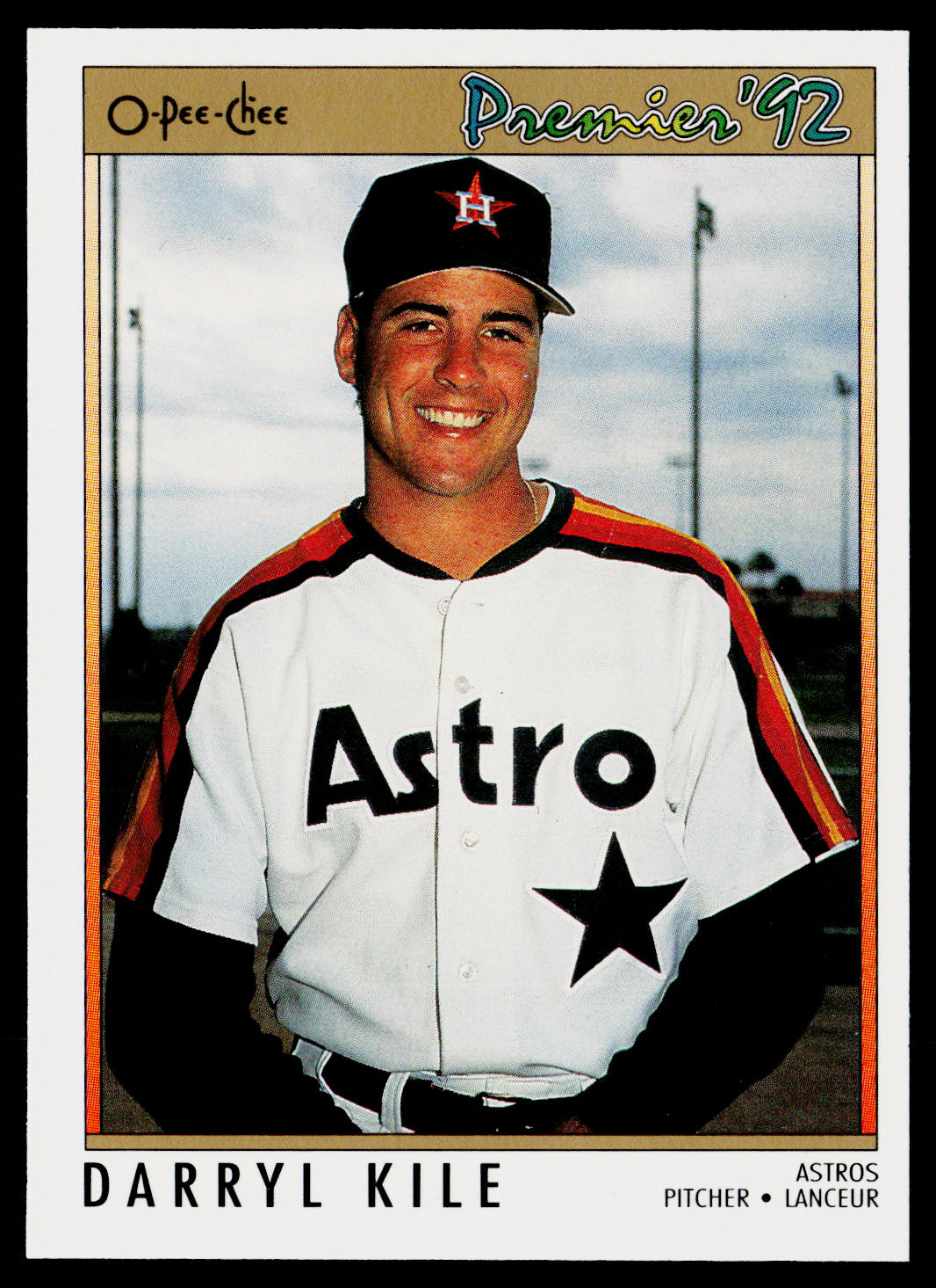 Darryl Kile 1992 O-Pee-Chee Premier #196 Houston Astros