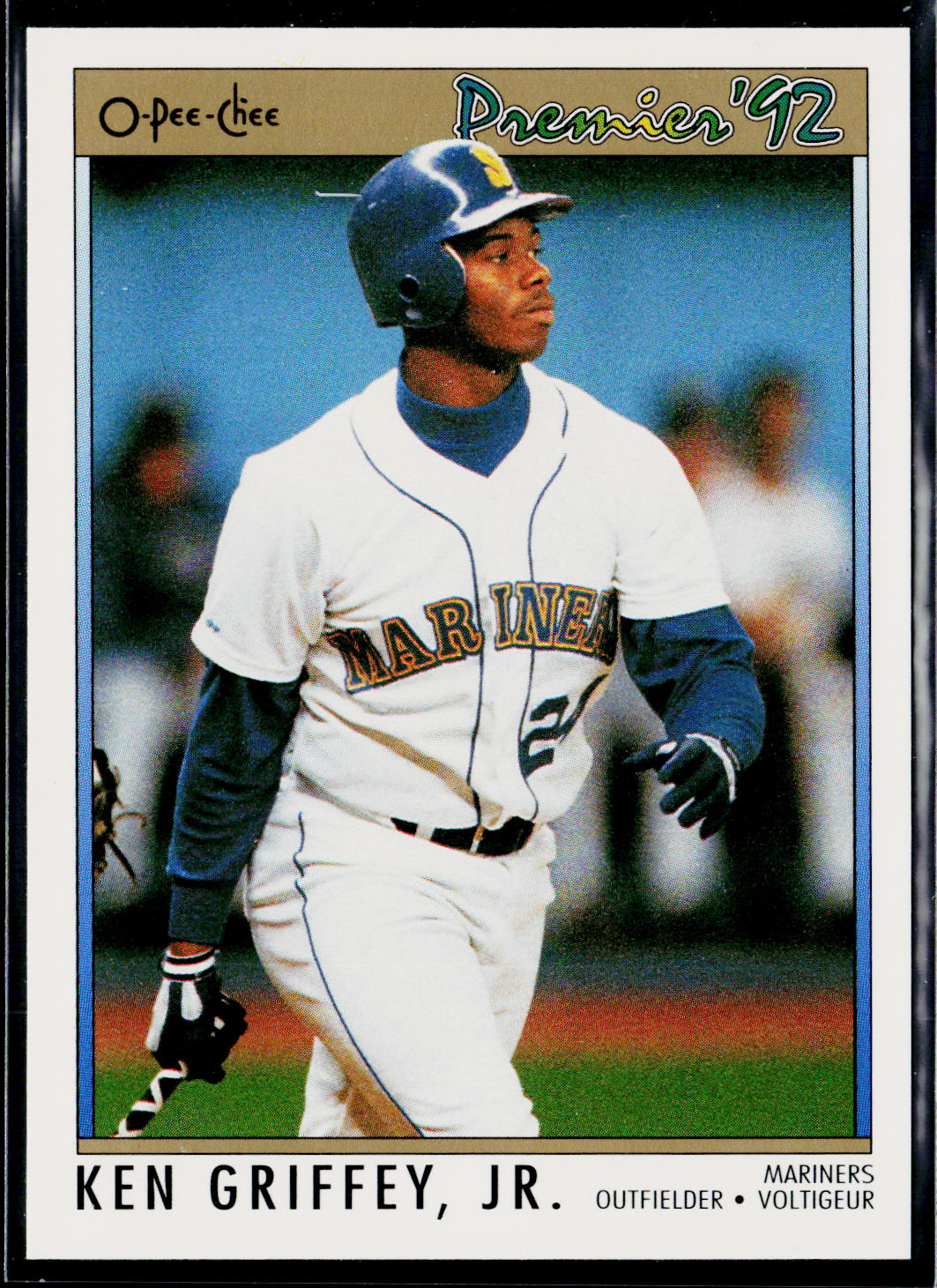 Ken Griffey, Jr. 1992 O-Pee-Chee Premier #167 Seattle Mariners
