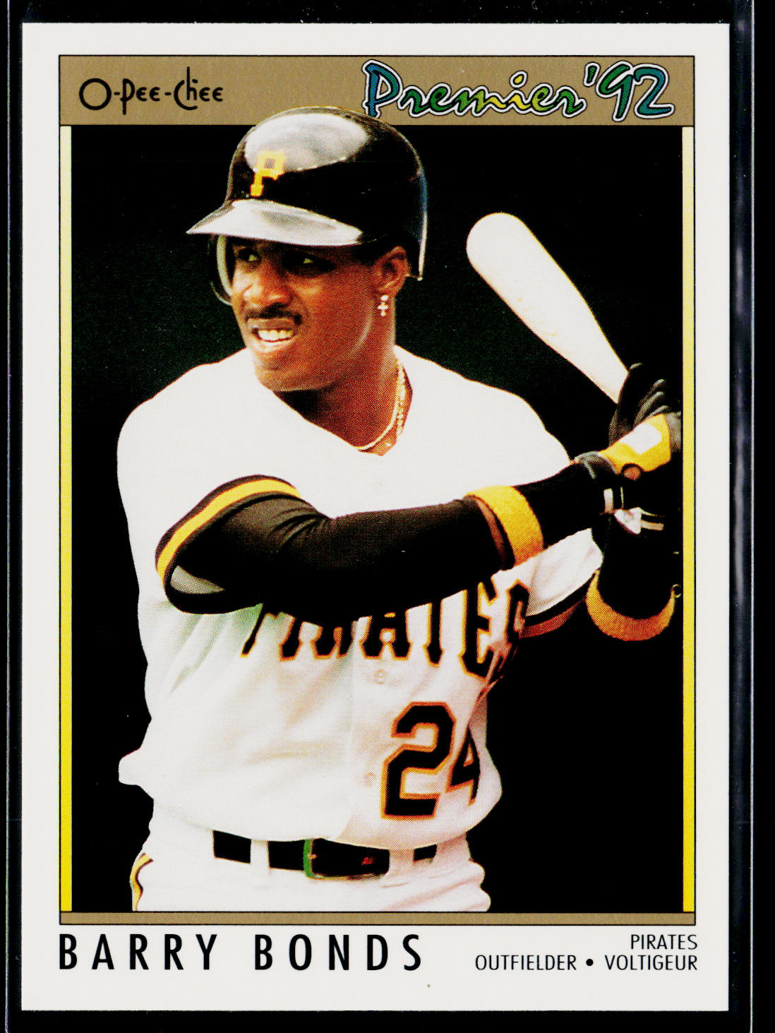 Barry Bonds 1992 O-Pee-Chee Premier #157 Pittsburgh Pirates