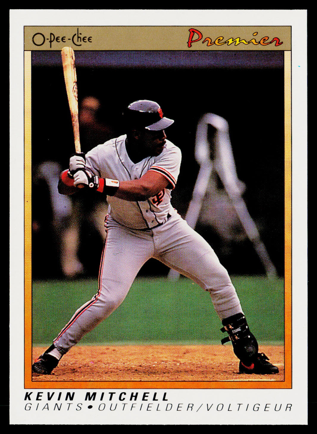Kevin Mitchell 1991 O-Pee-Chee Premier #81 San Francisco Giants