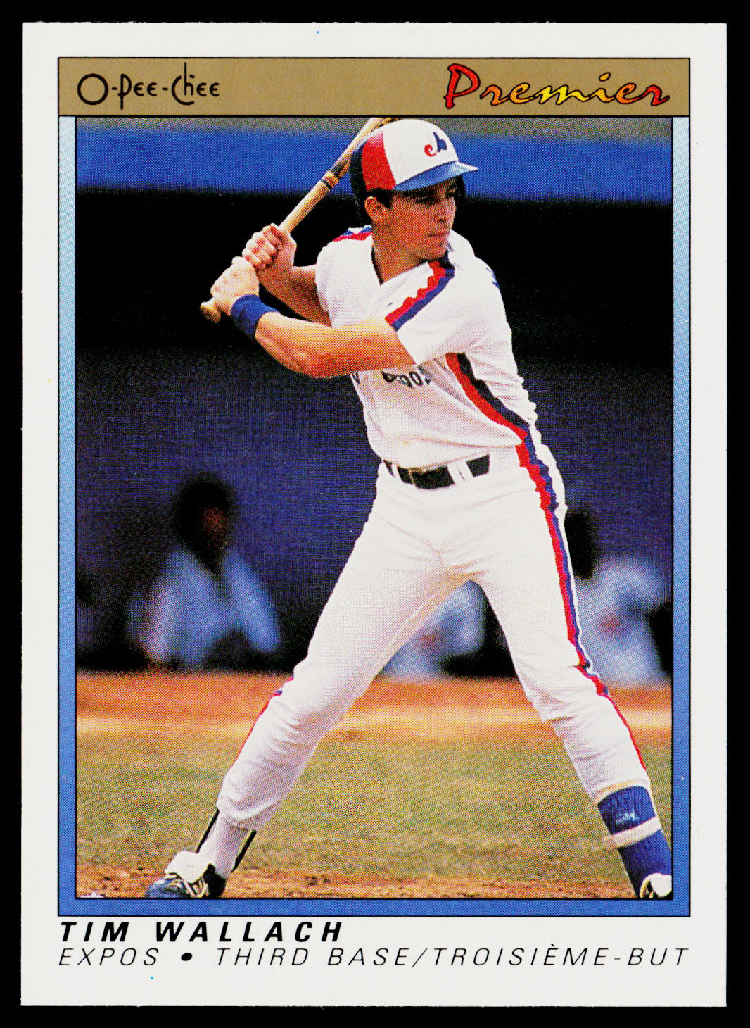 Tim Wallach 1991 O-Pee-Chee Premier #125 Montreal Expos