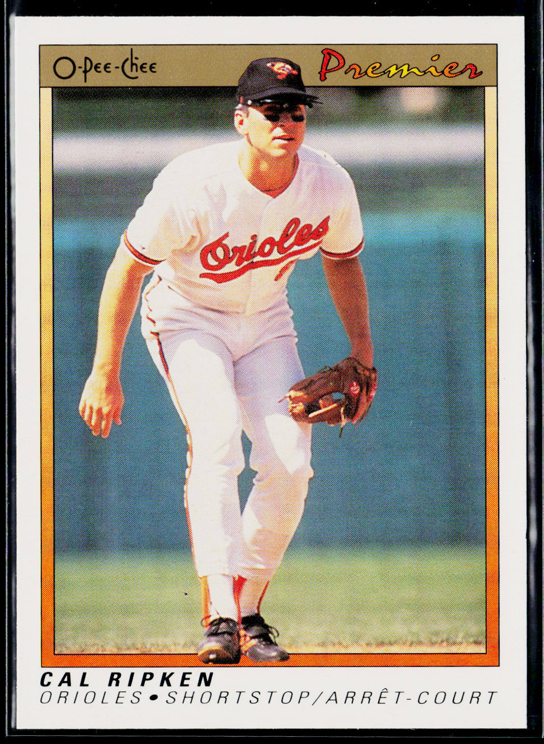 Cal Ripken 1991 O-Pee-Chee Premier #100 Baltimore Orioles