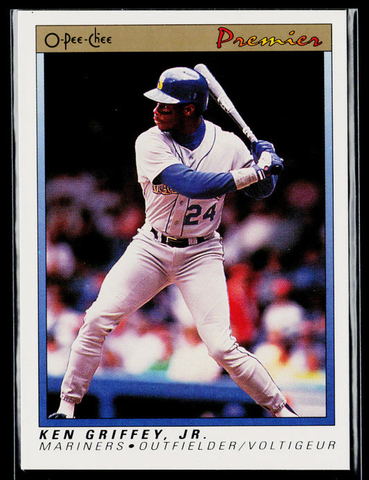 Ken Griffey, Jr. 1991 O-Pee-Chee Premier #56 Seattle Mariners