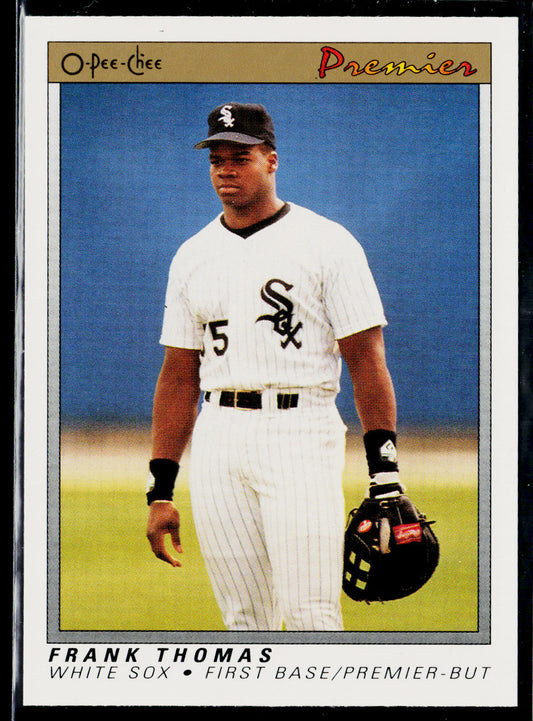 Frank Thomas 1991 O-Pee-Chee Premier #121 Chicago White Sox