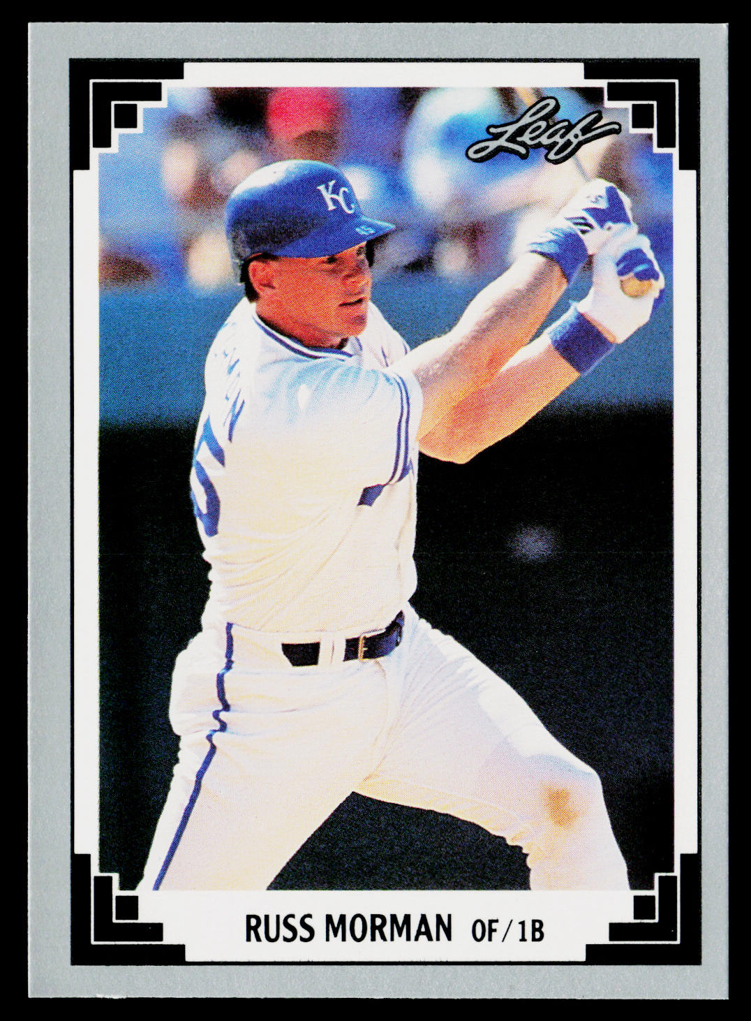 Russ Morman 1991 Leaf #263 Kansas City Royals