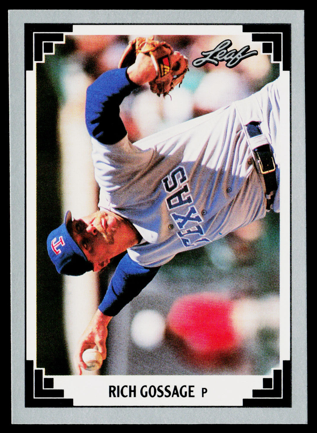 Rich Gossage 1991 Leaf #236 Texas Rangers