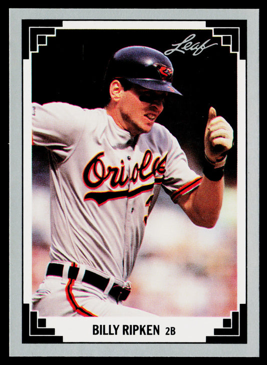Billy Ripken 1991 Leaf #7 Baltimore Orioles