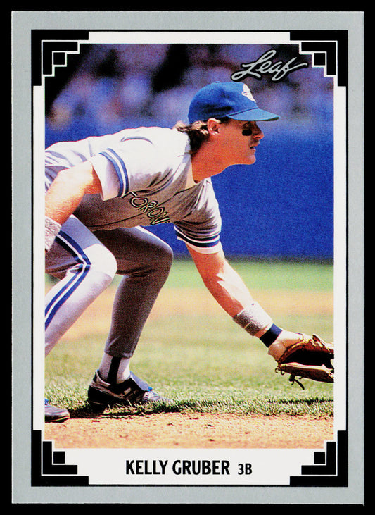 Kelly Gruber 1991 Leaf #9 Toronto Blue Jays