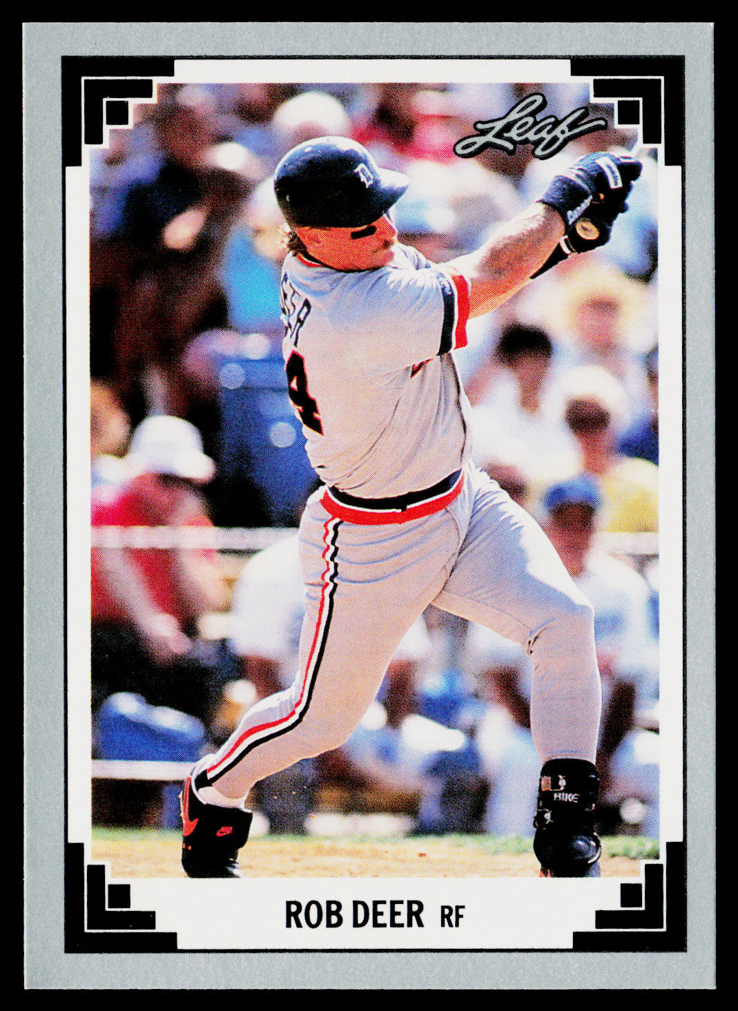 Rob Deer 1991 Leaf #237 Detroit Tigers