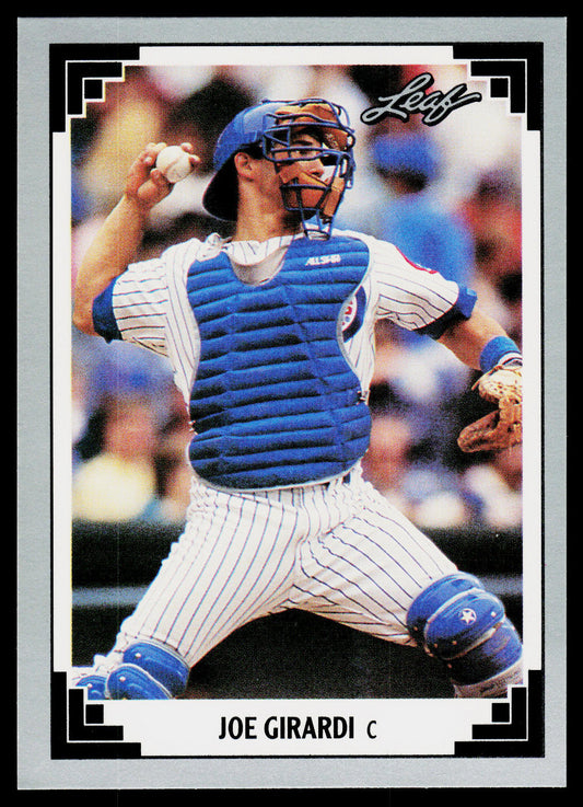 Joe Girardi 1991 Leaf #258 Chicago Cubs