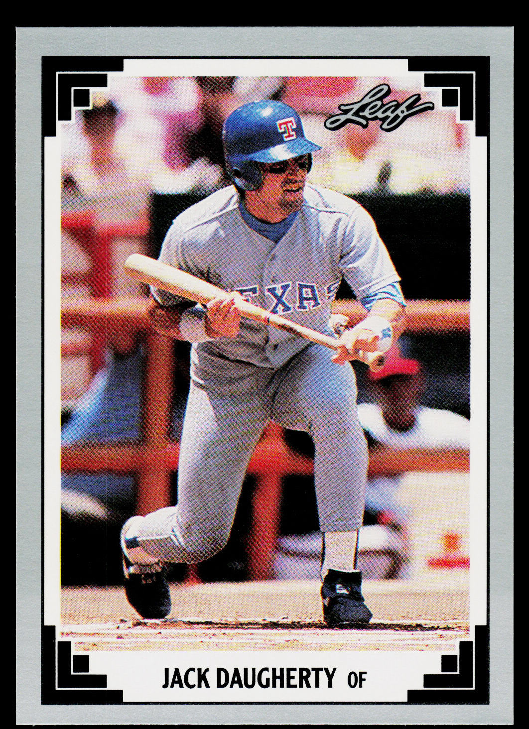 Jack Daugherty 1991 Leaf #17 Texas Rangers