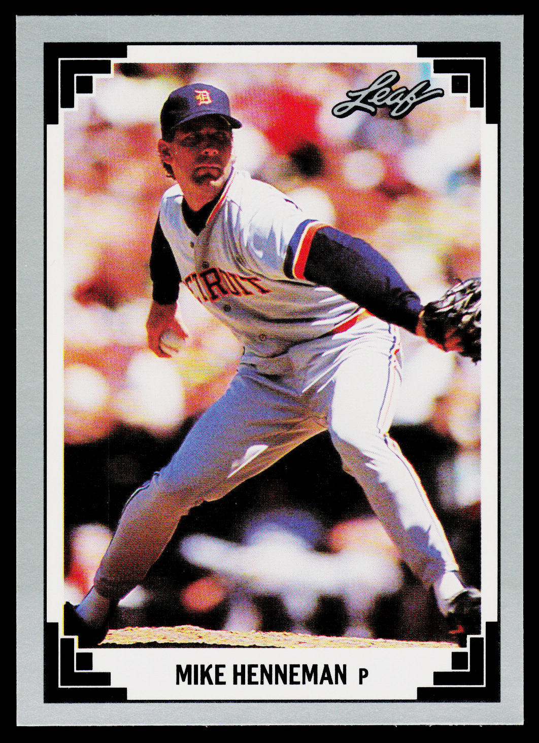 Mike Henneman 1991 Leaf #18 Detroit Tigers