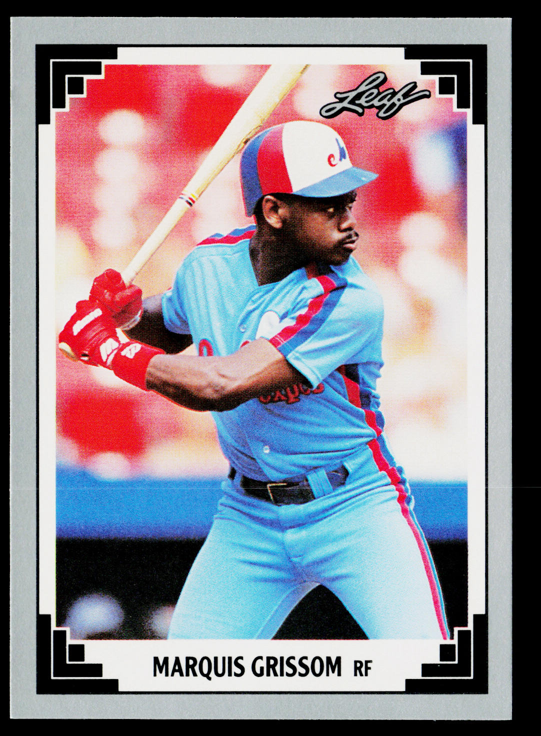 Marquis Grissom 1991 Leaf #22 Montreal Expos