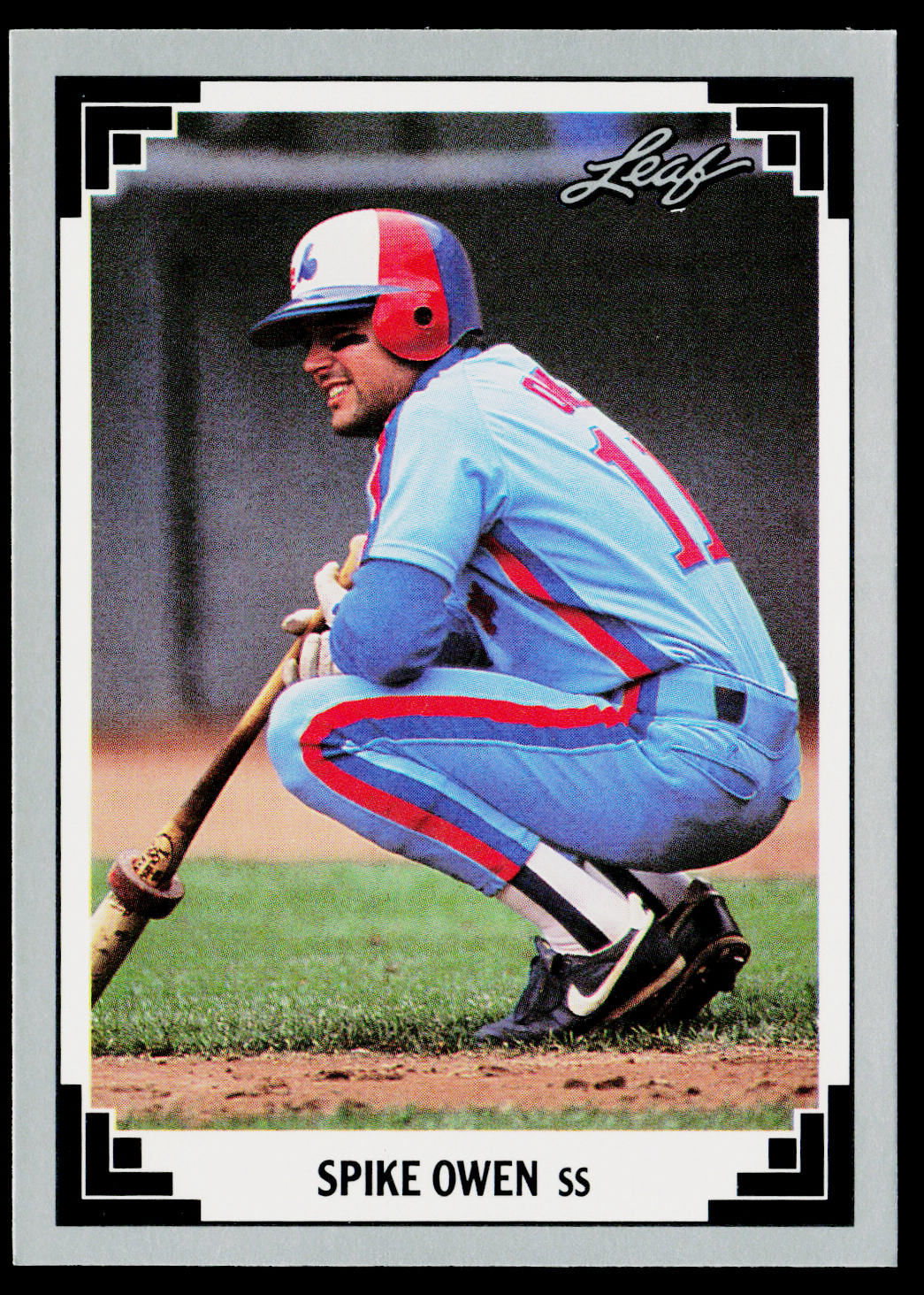 Spike Owen 1991 Leaf #36 Montreal Expos