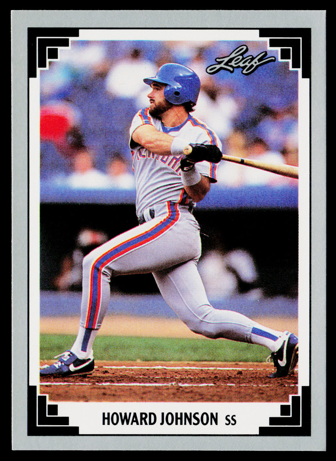 Howard Johnson 1991 Leaf #34 New York Mets