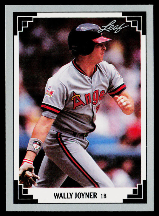 Wally Joyner 1991 Leaf #31 California Angels