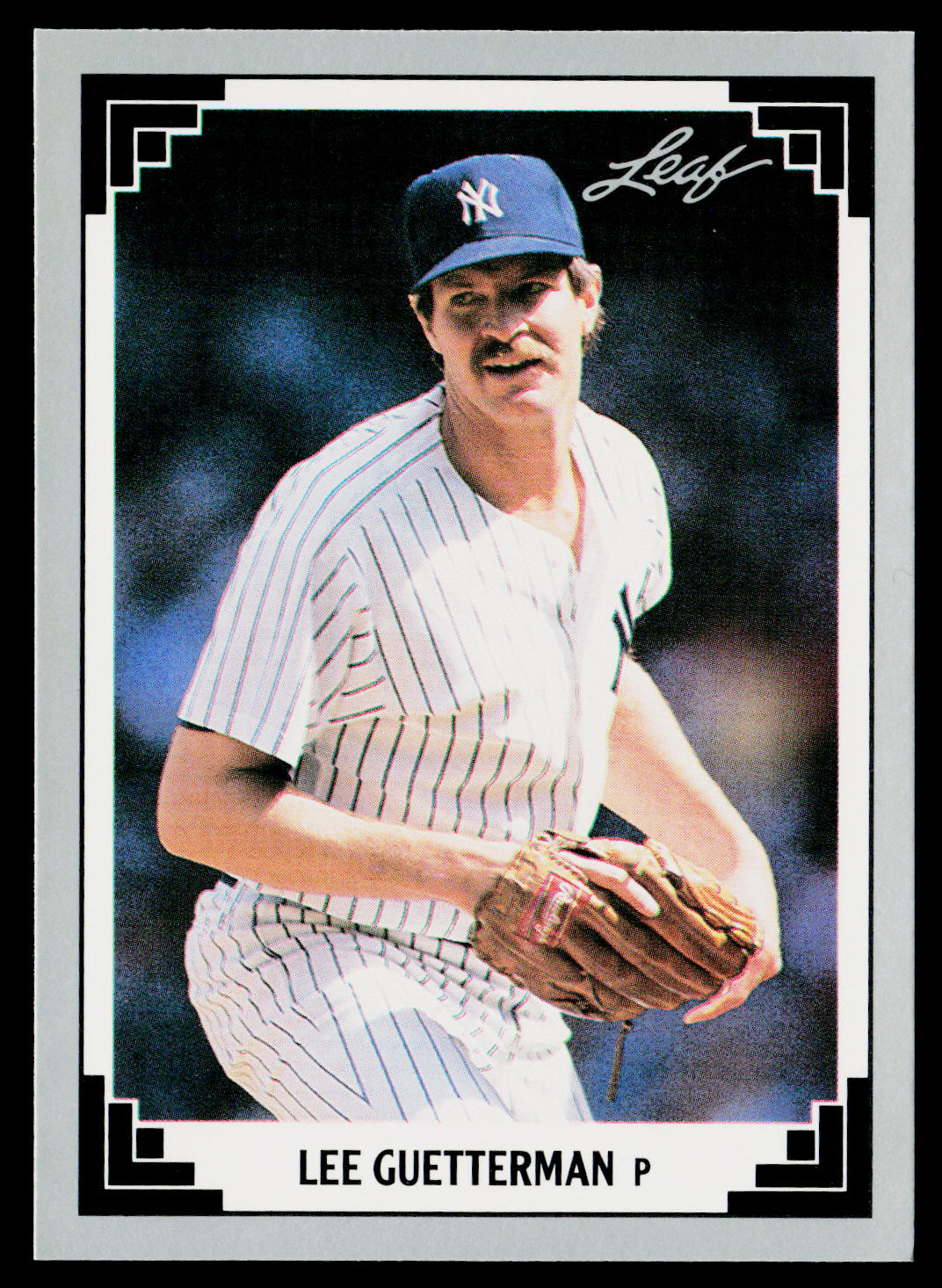 Lee Guetterman 1991 Leaf #52 New York Yankees