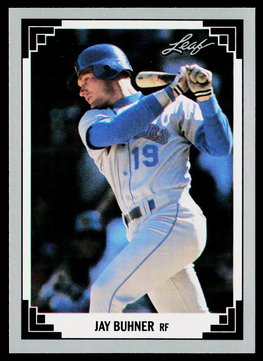Jay Buhner 1991 Leaf #62 Seattle Mariners