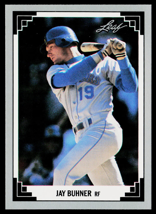 Jay Buhner 1991 Leaf #62 Seattle Mariners