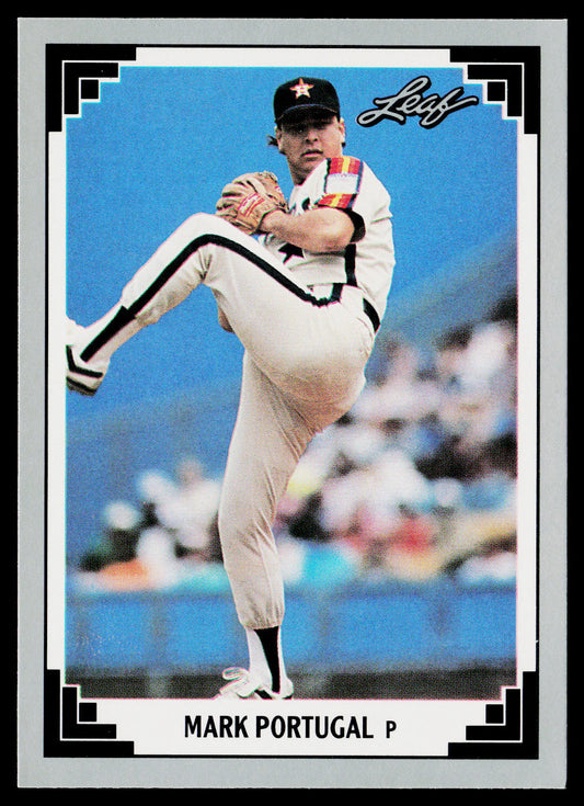 Mark Portugal 1991 Leaf #63 Houston Astros
