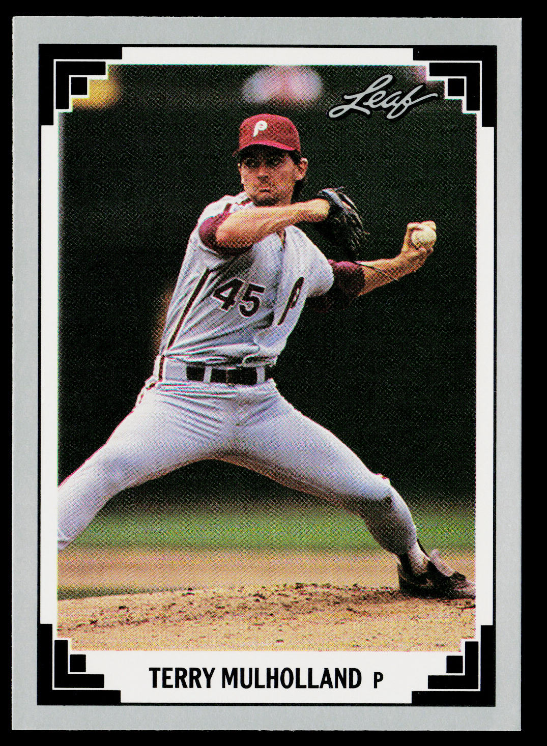 Terry Mulholland 1991 Leaf #46 Philadelphia Phillies