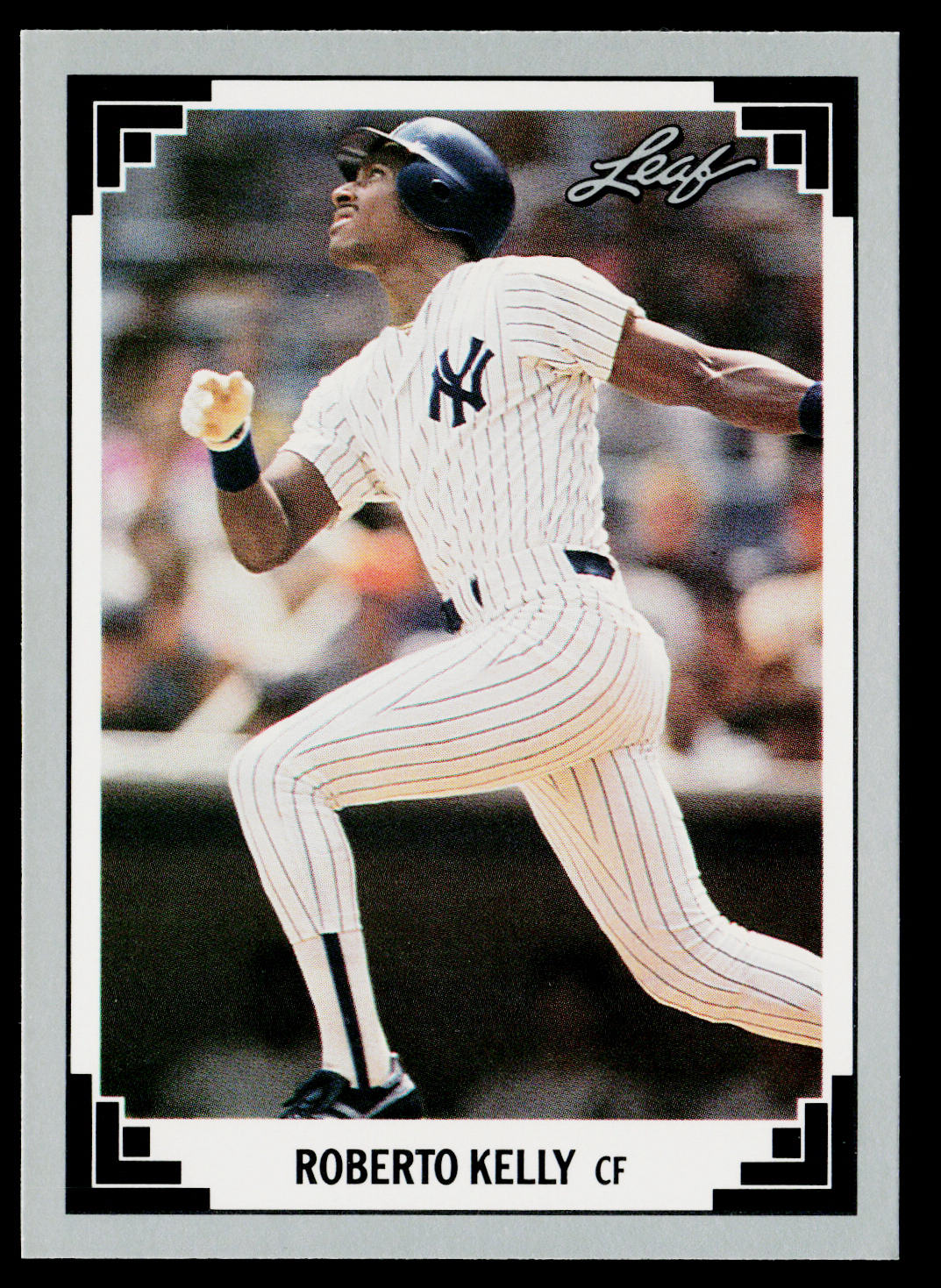 Roberto Kelly 1991 Leaf #38 New York Yankees