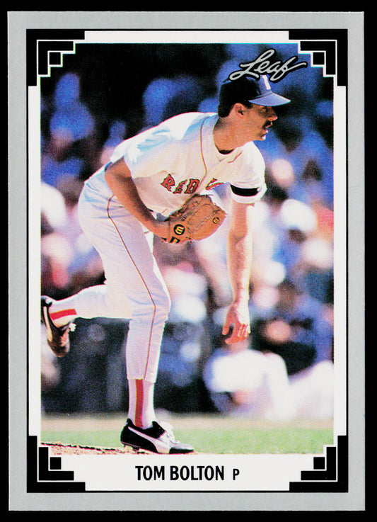 Tom Bolton 1991 Leaf #47 Boston Red Sox