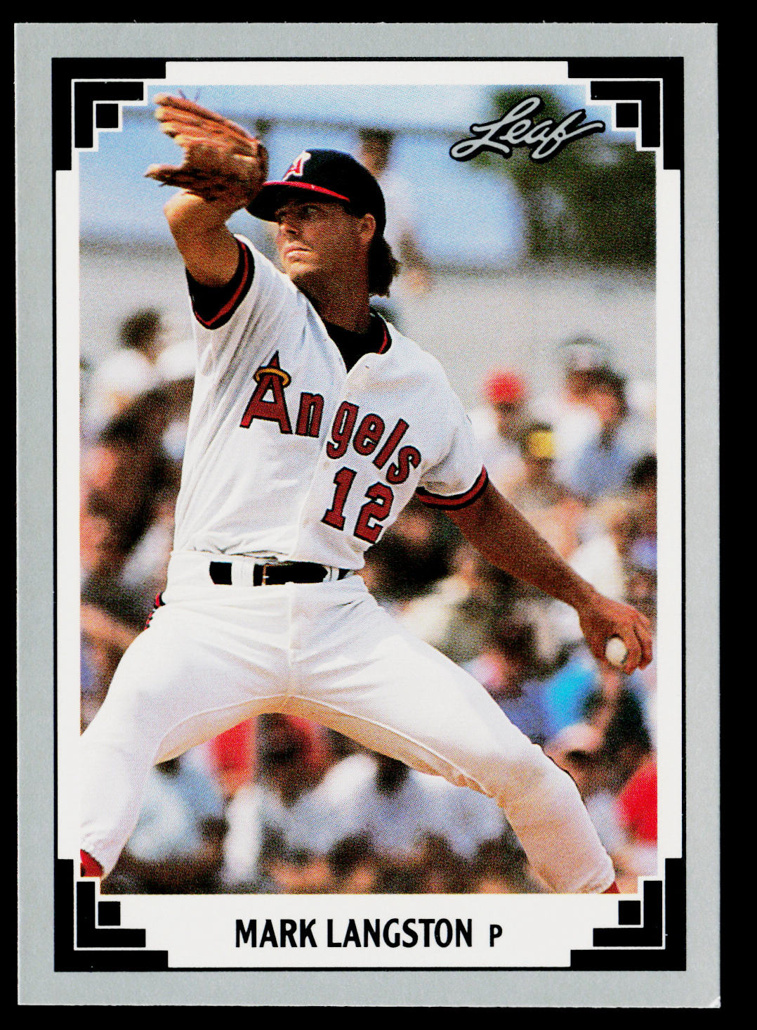 Mark Langston 1991 Leaf #67 California Angels