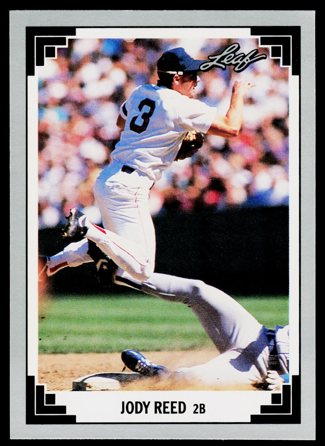 Jody Reed 1991 Leaf #69 Boston Red Sox