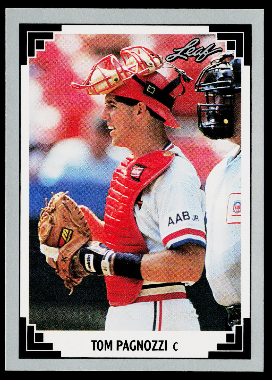 Tom Pagnozzi 1991 Leaf #72 St. Louis Cardinals