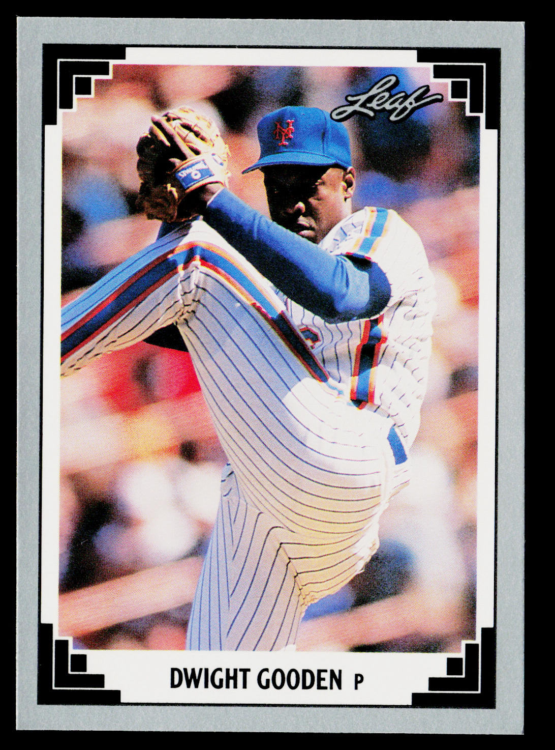 Dwight Gooden 1991 Leaf #165 New York Mets