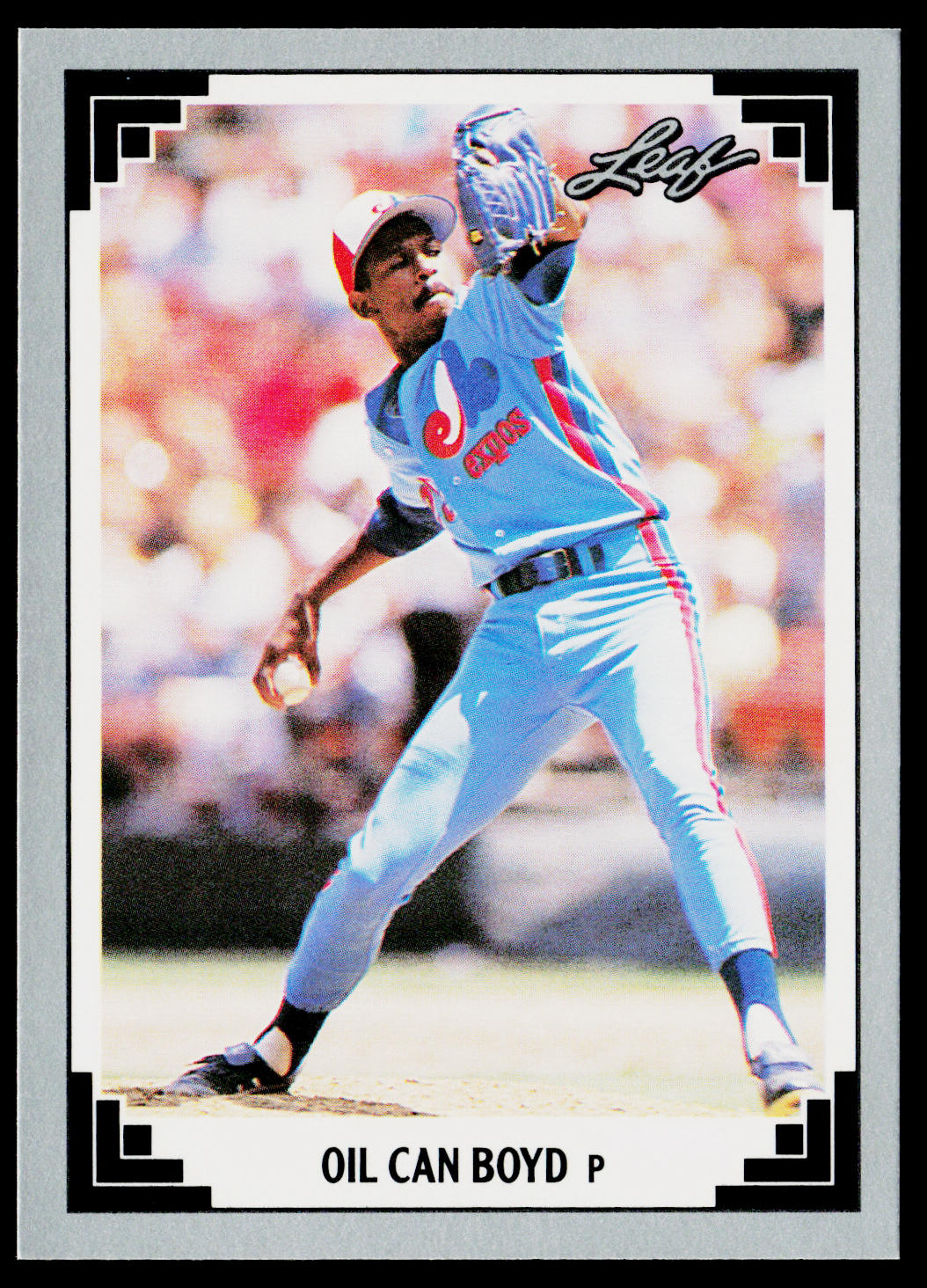 Oil Can Boyd 1991 Leaf #167 Montreal Expos
