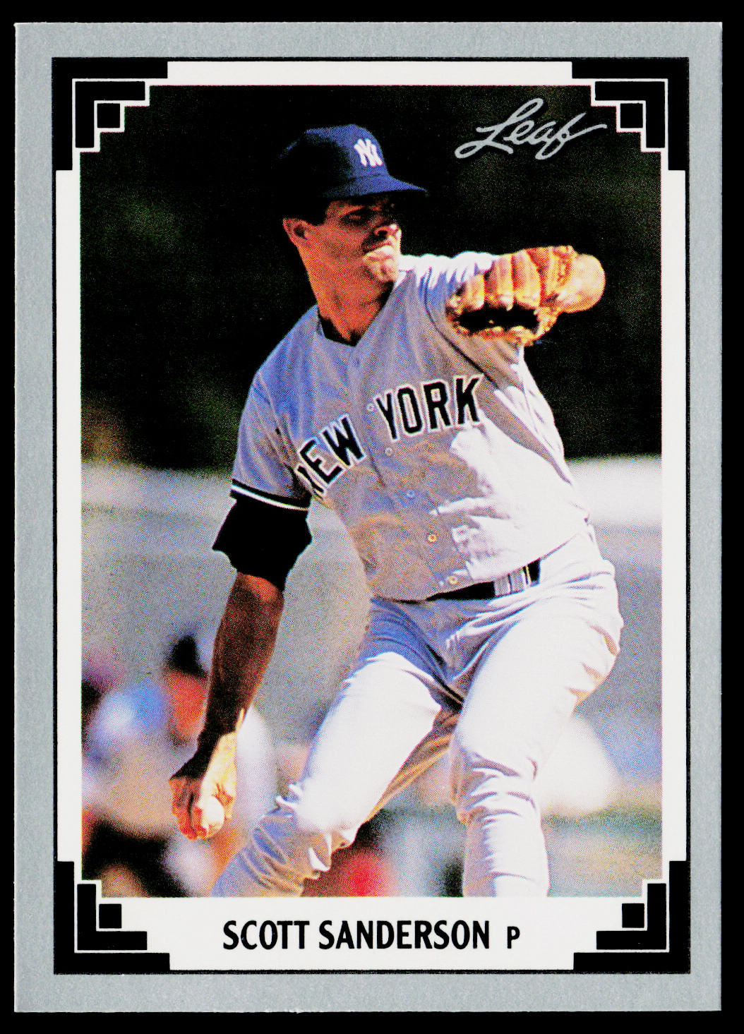 Scott Sanderson 1991 Leaf #169 New York Yankees
