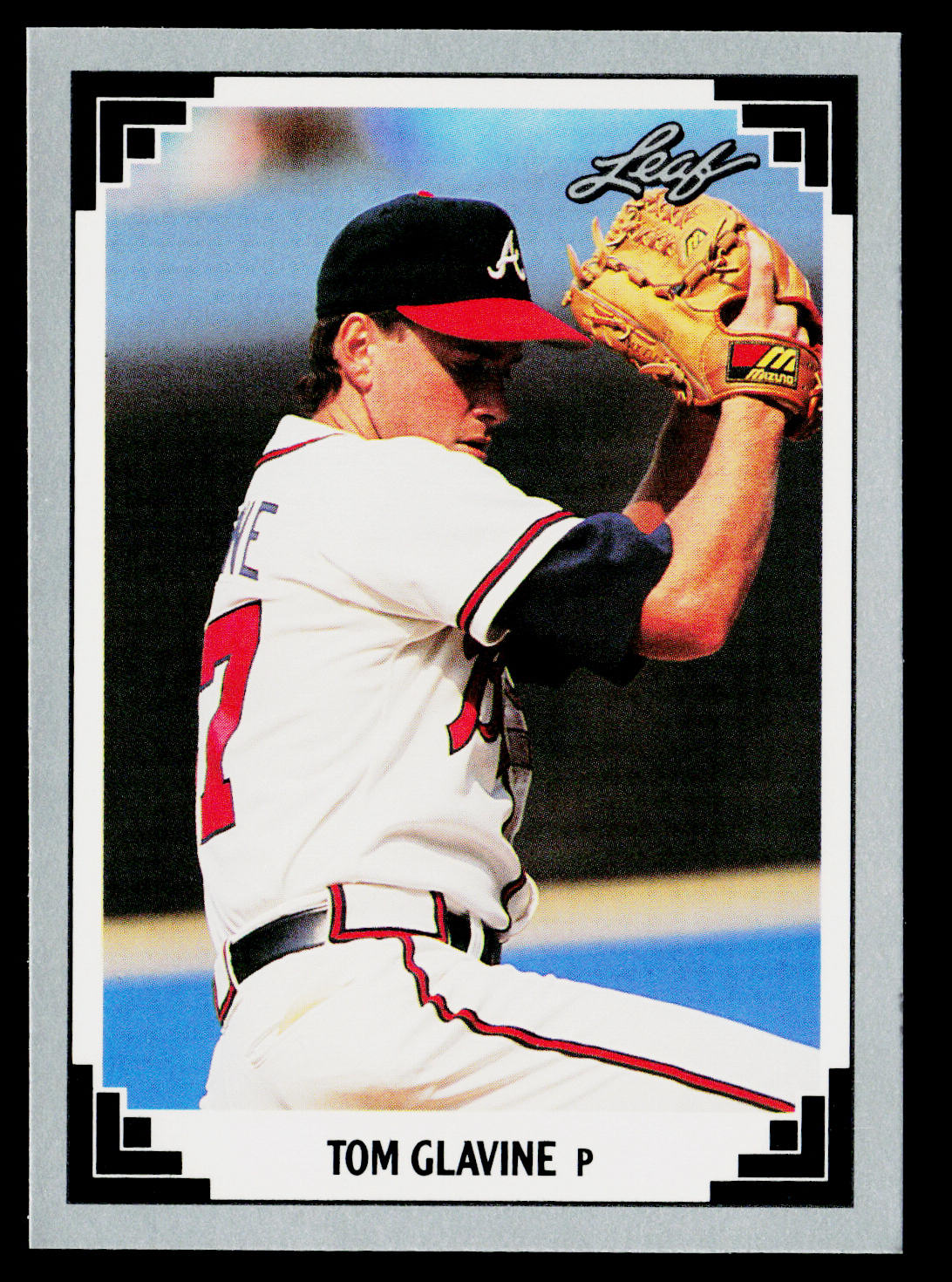 Tom Glavine 1991 Leaf #172 Atlanta Braves