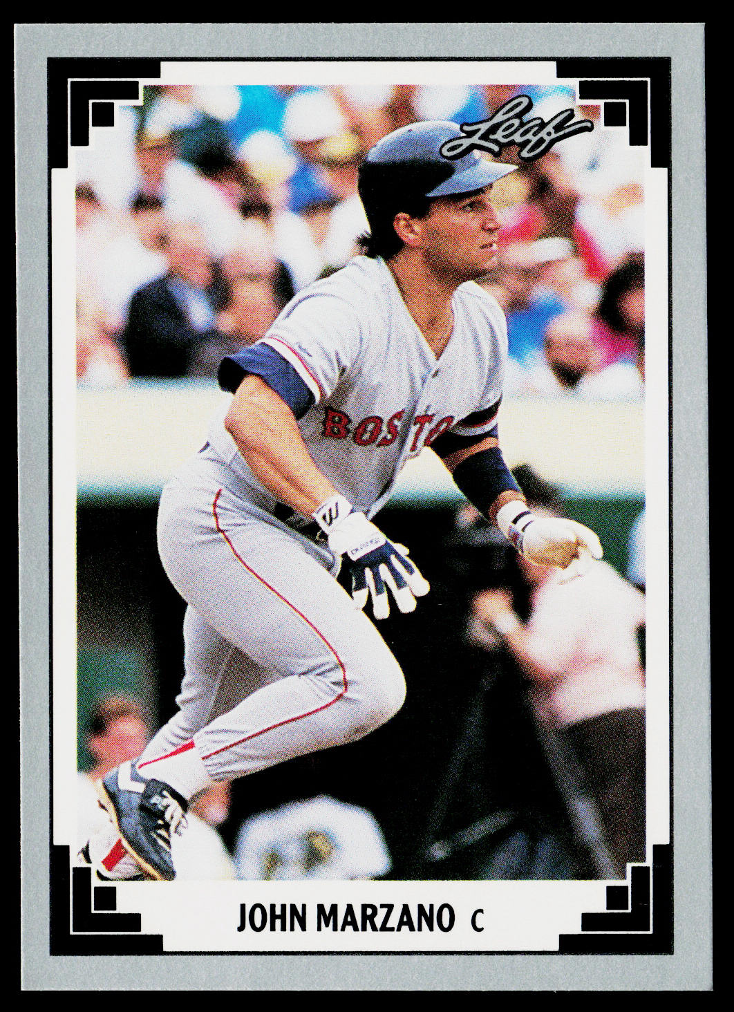 John Marzano 1991 Leaf #179 Boston Red Sox
