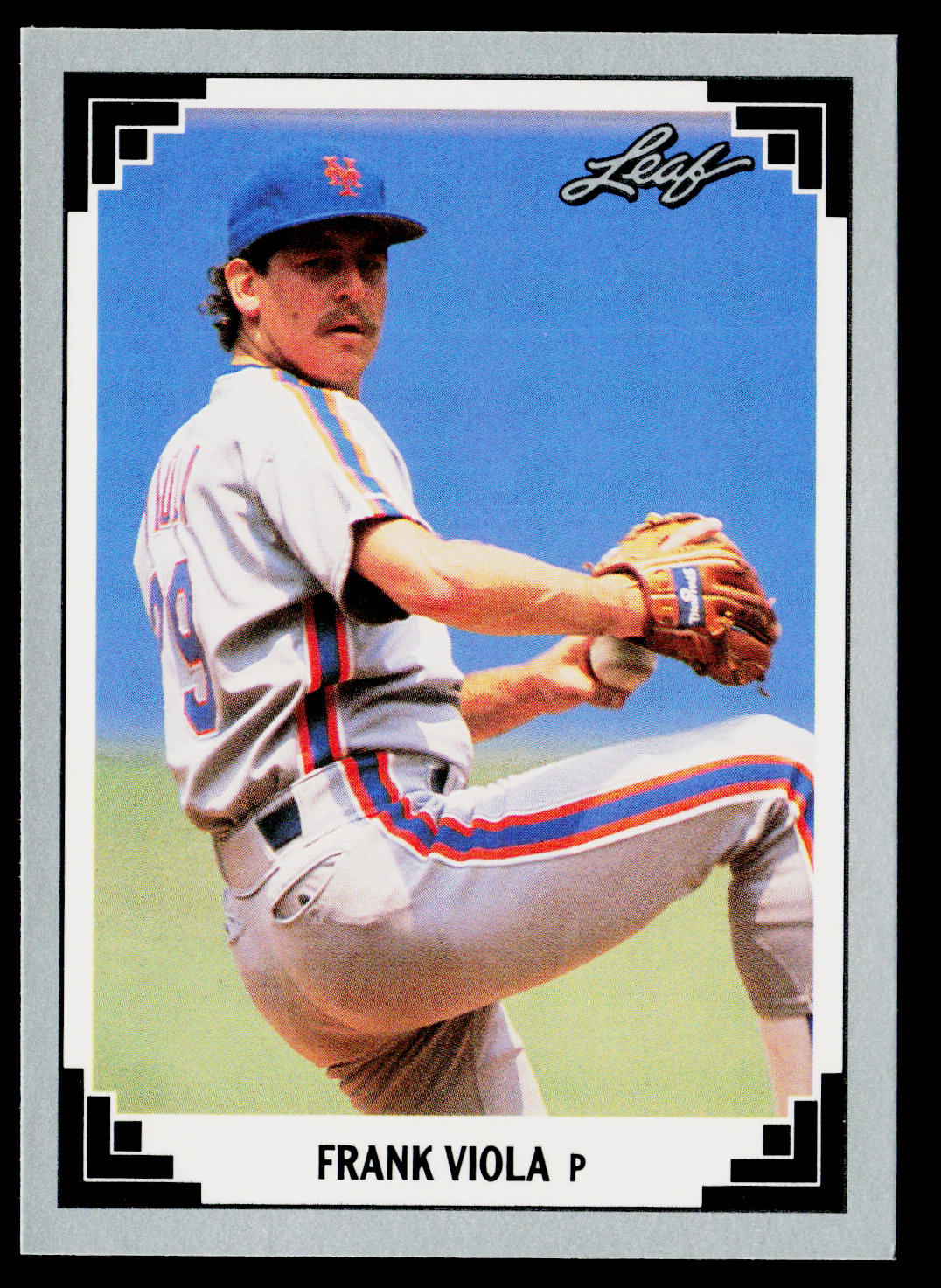 Frank Viola 1991 Leaf #180 New York Mets