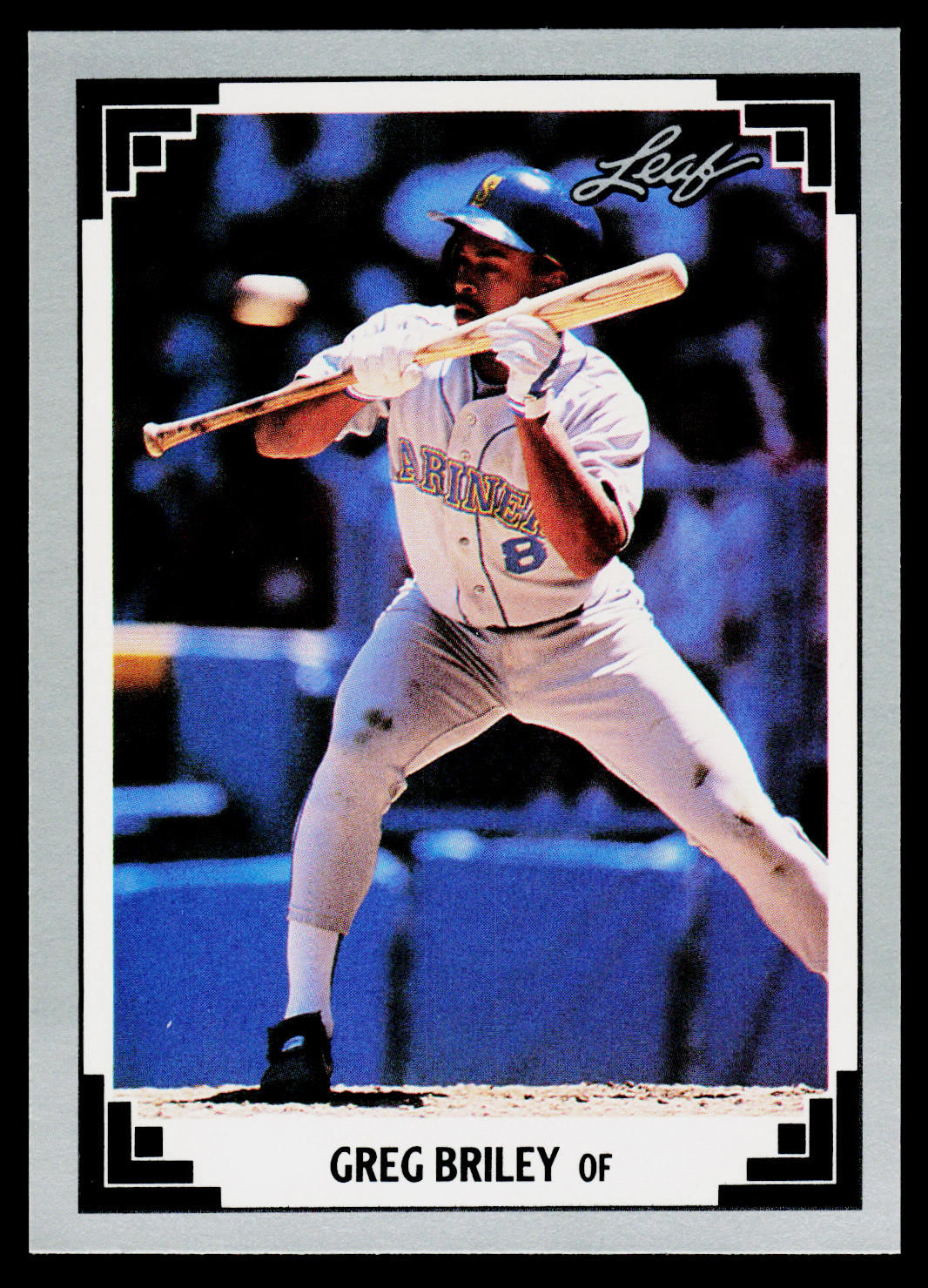 Greg Briley 1991 Leaf #194 Seattle Mariners