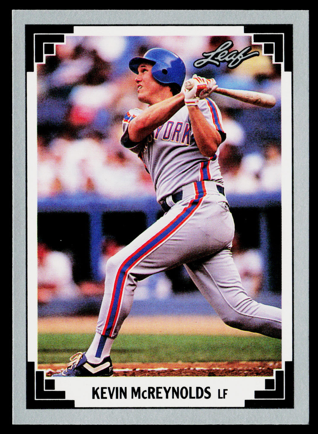 Kevin McReynolds 1991 Leaf #151 New York Mets
