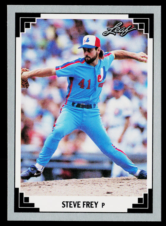 Steve Frey 1991 Leaf #153 Montreal Expos