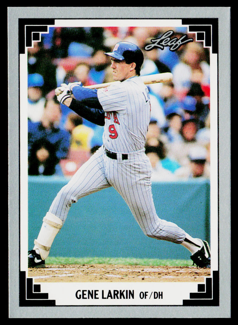 Gene Larkin 1991 Leaf #157 Minnesota Twins
