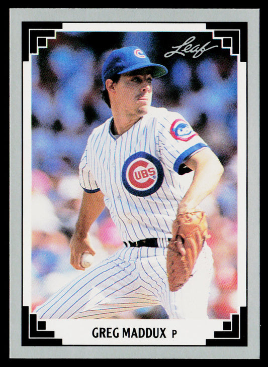 Greg Maddux 1991 Leaf #127 Chicago Cubs