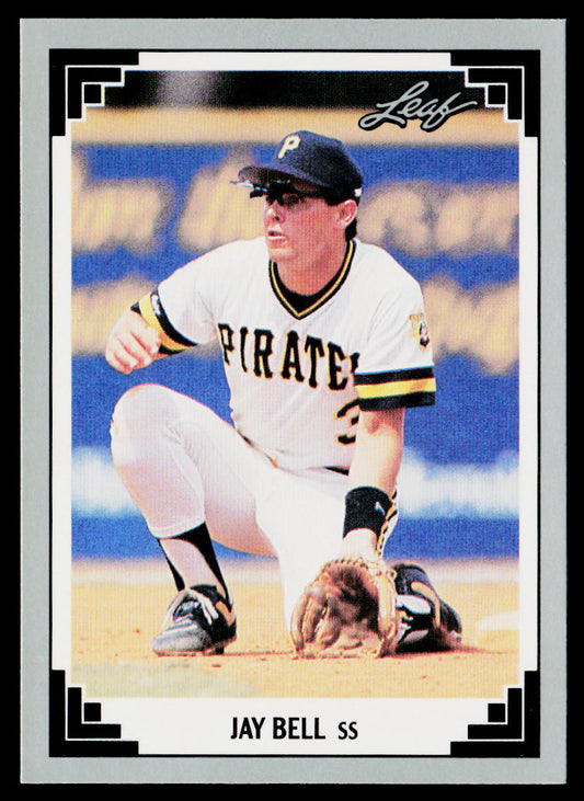 Jay Bell 1991 Leaf #130 Pittsburgh Pirates