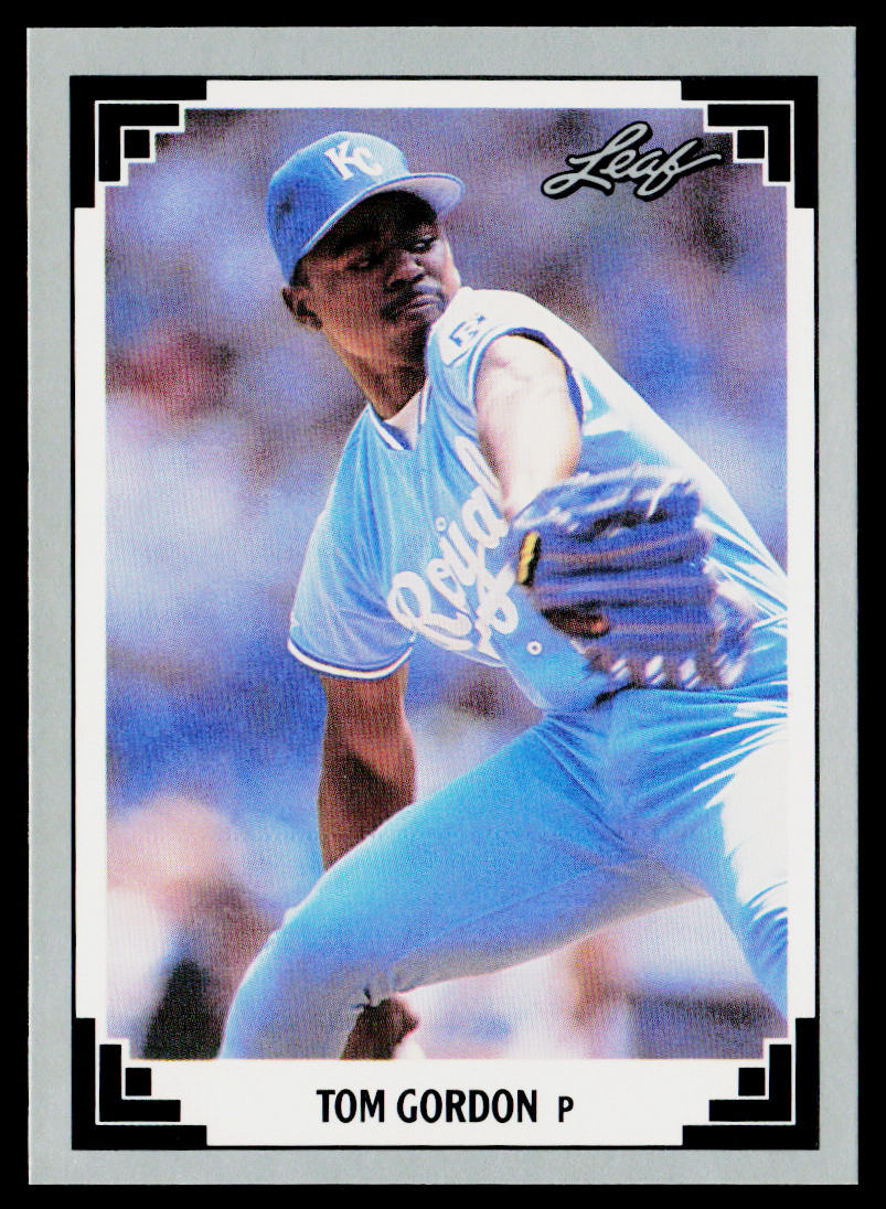Tom Gordon 1991 Leaf #132 Kansas City Royals