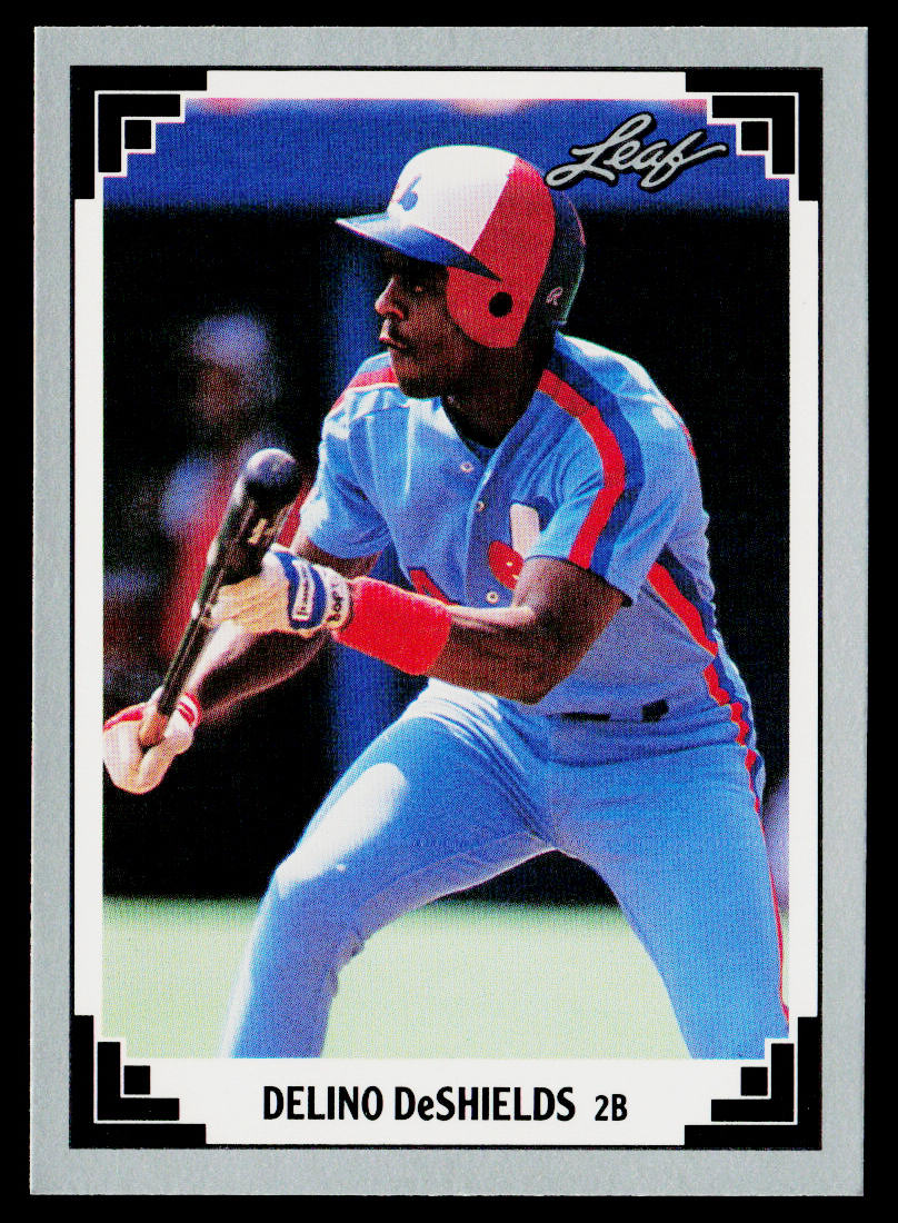 Delino DeShields 1991 Leaf #139 Montreal Expos