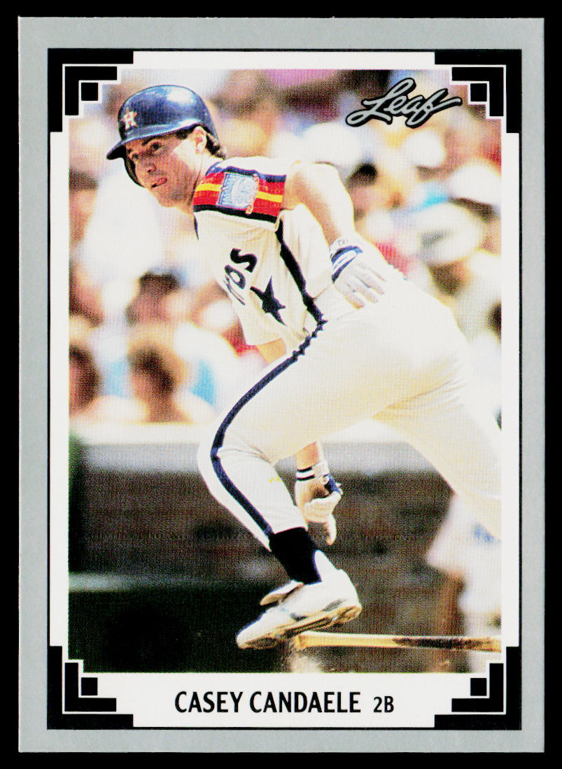 Casey Candaele 1991 Leaf #114 Houston Astros