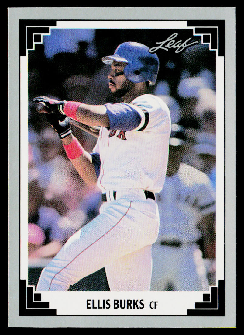 Ellis Burks 1991 Leaf #121 Boston Red Sox