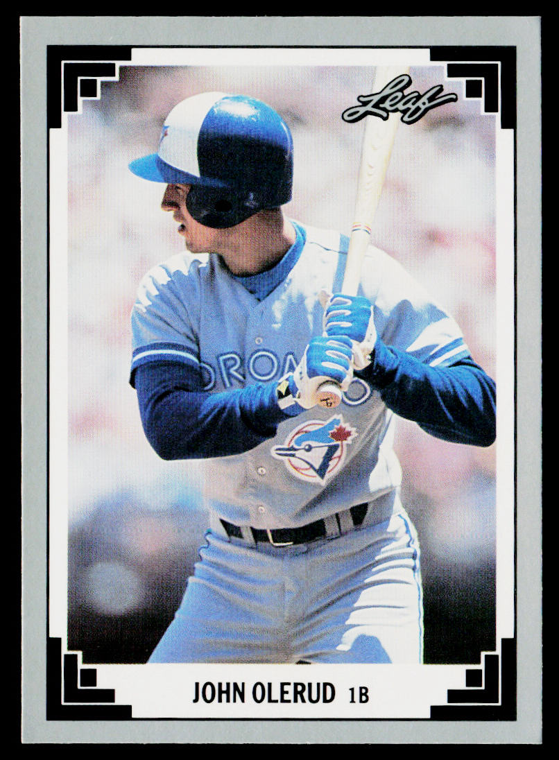 John Olerud 1991 Leaf #125 Toronto Blue Jays