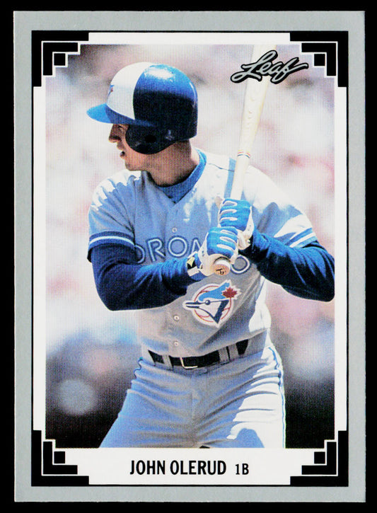 John Olerud 1991 Leaf #125 Toronto Blue Jays