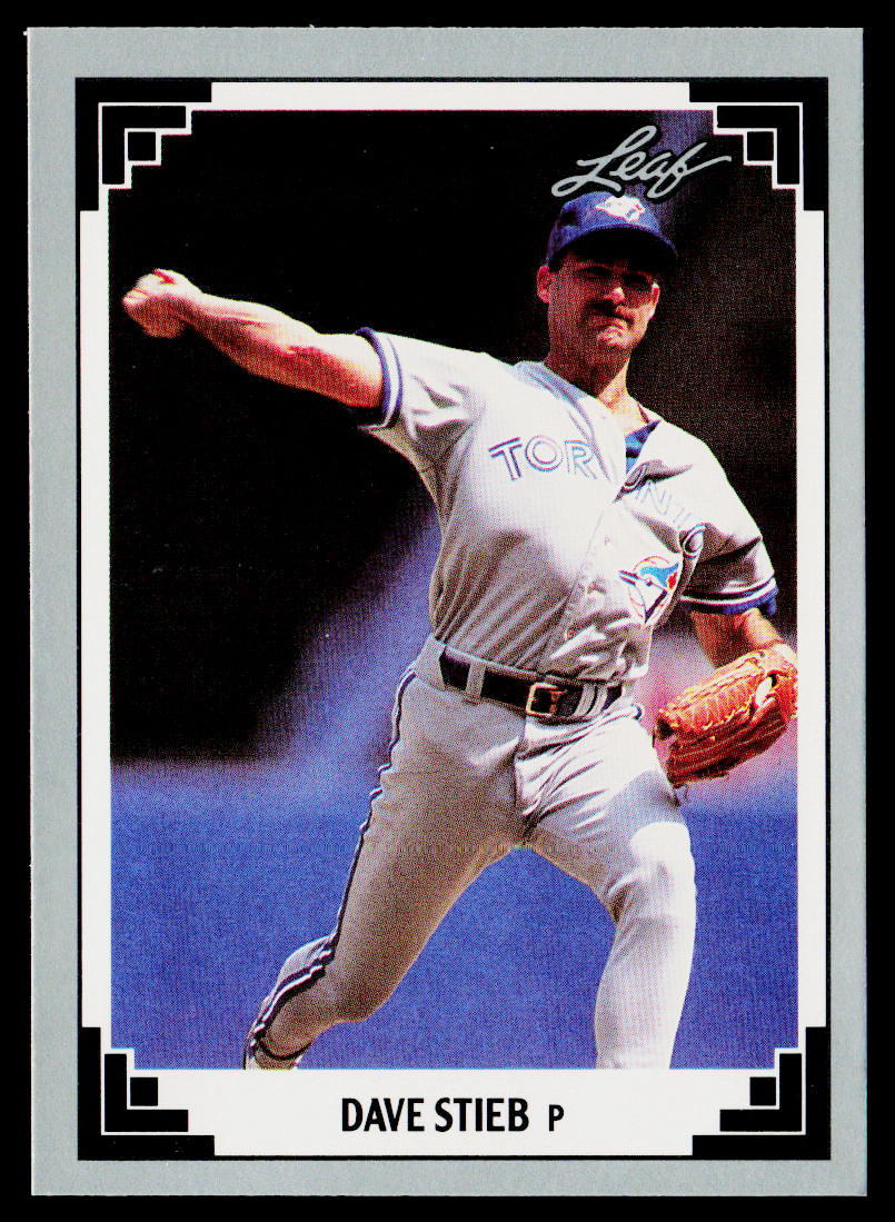 Dave Stieb 1991 Leaf #96 Toronto Blue Jays